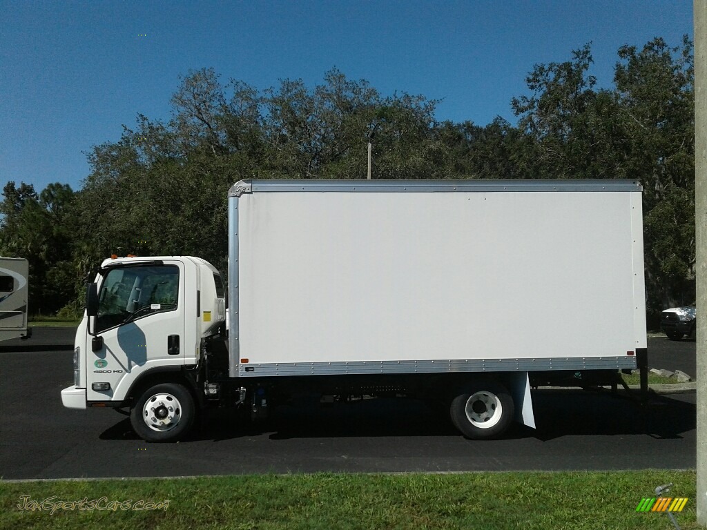 2018 Low Cab Forward 4500HD Moving Truck - Summit White / Pewter photo #2