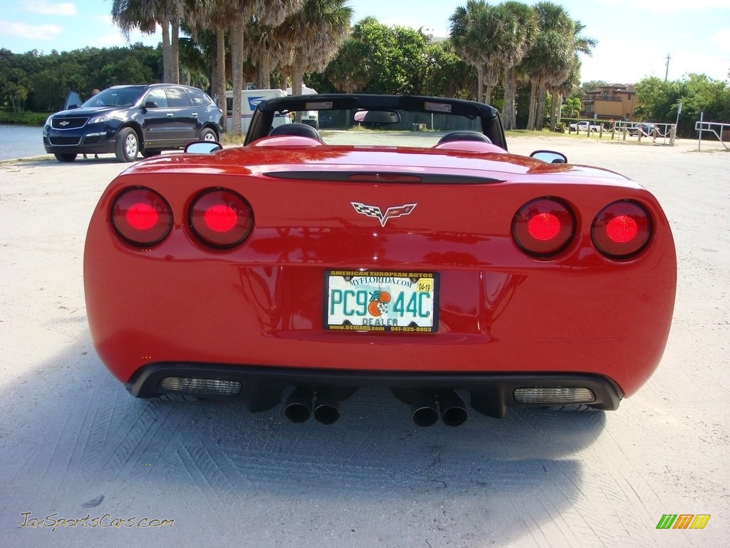 2005 Corvette Convertible - Precision Red / Ebony photo #6