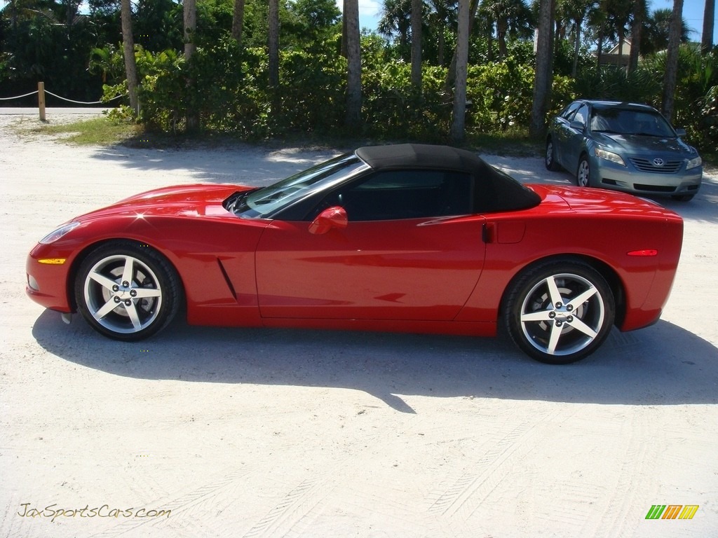 2005 Corvette Convertible - Precision Red / Ebony photo #31