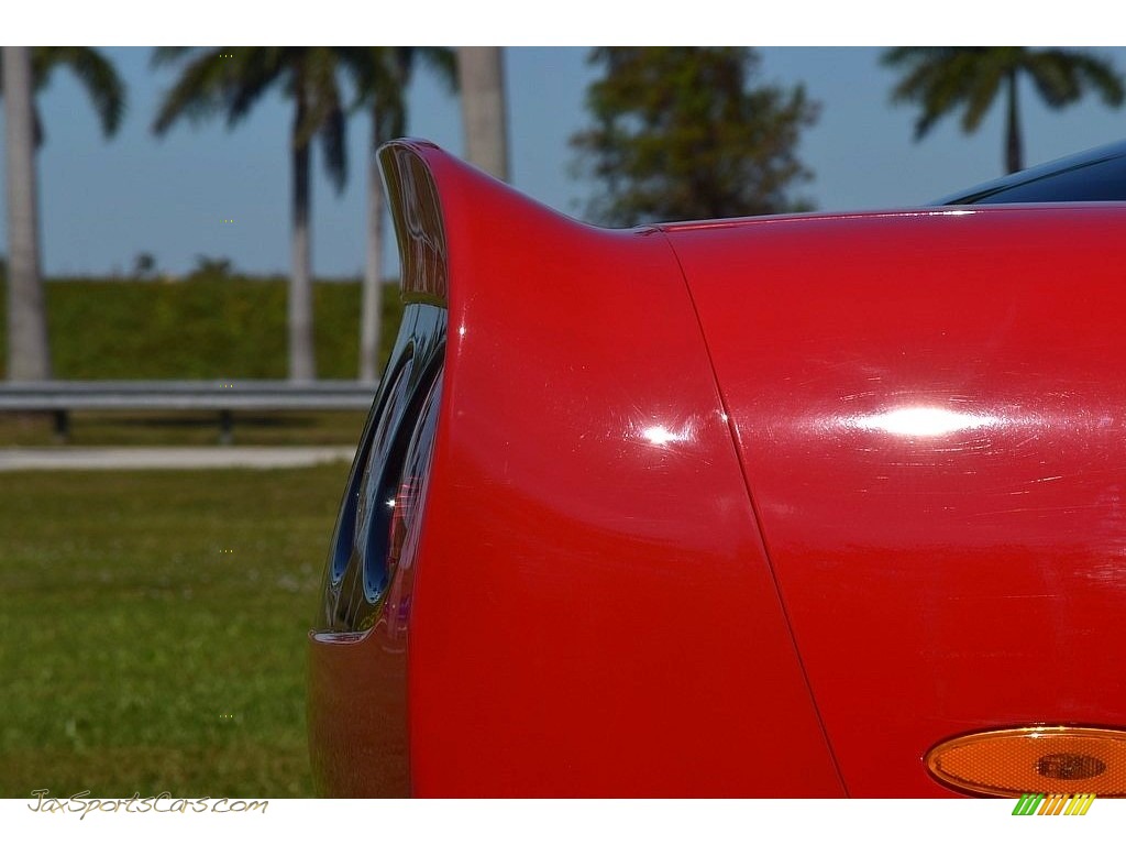 2001 Corvette Coupe - Torch Red / Light Gray photo #27