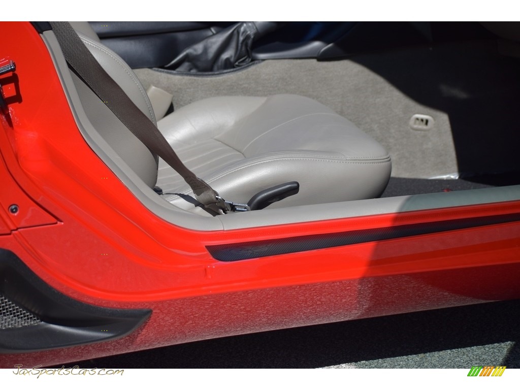 2001 Corvette Coupe - Torch Red / Light Gray photo #61