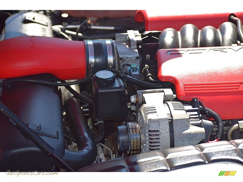 2001 Corvette Coupe - Torch Red / Light Gray photo #86