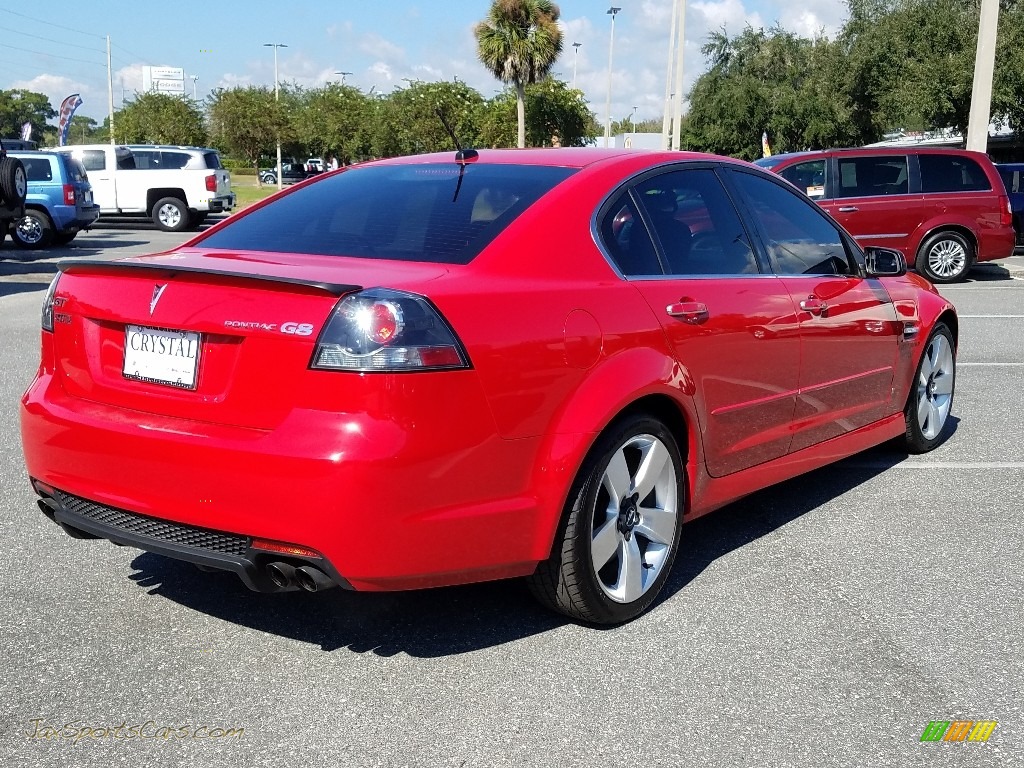 2008 G8 GT - Liquid Red / Onyx/Red photo #5