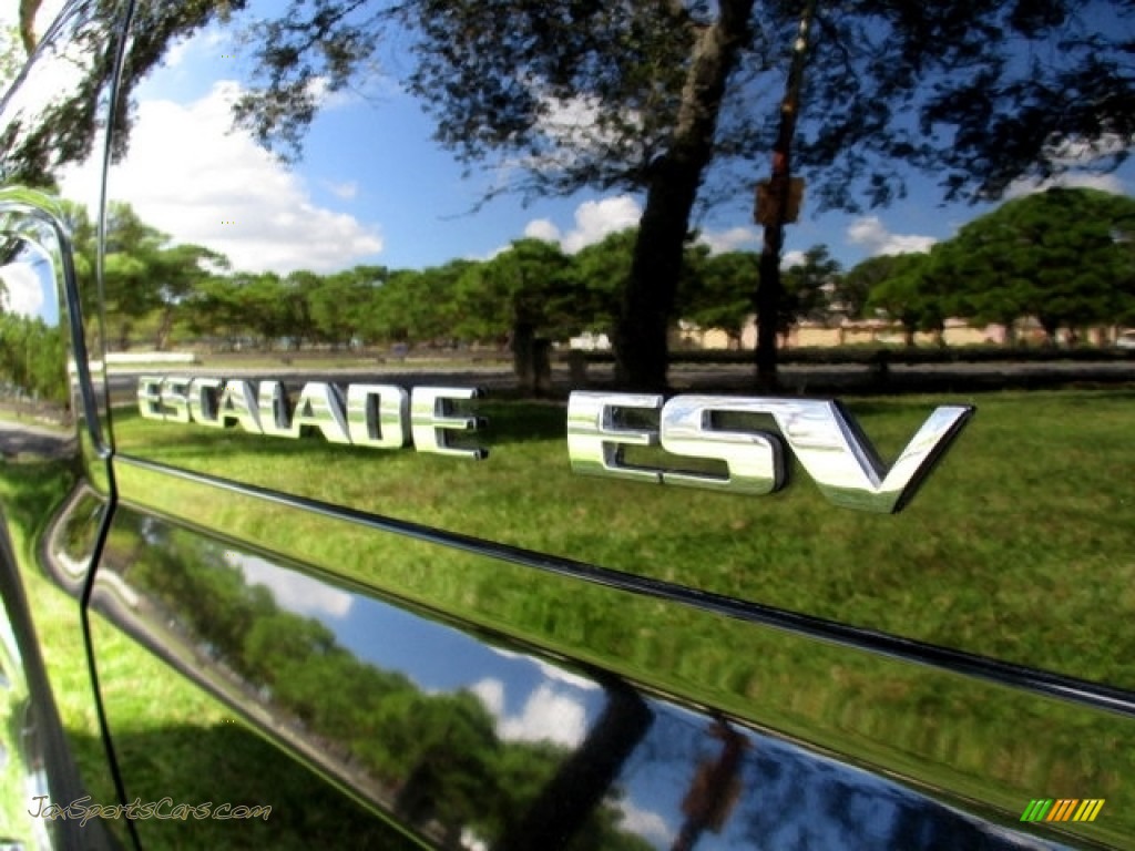 2003 Escalade ESV AWD - Sable Black / Pewter photo #20