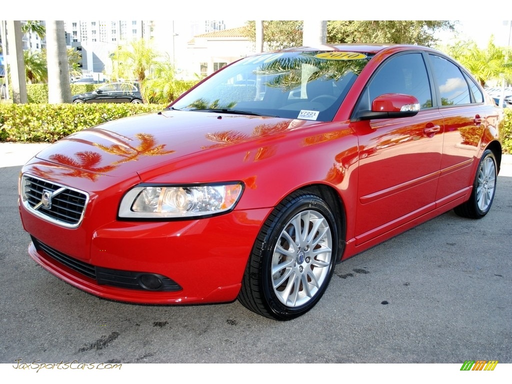 2010 S40 2.4i - Passion Red / Off Black photo #5