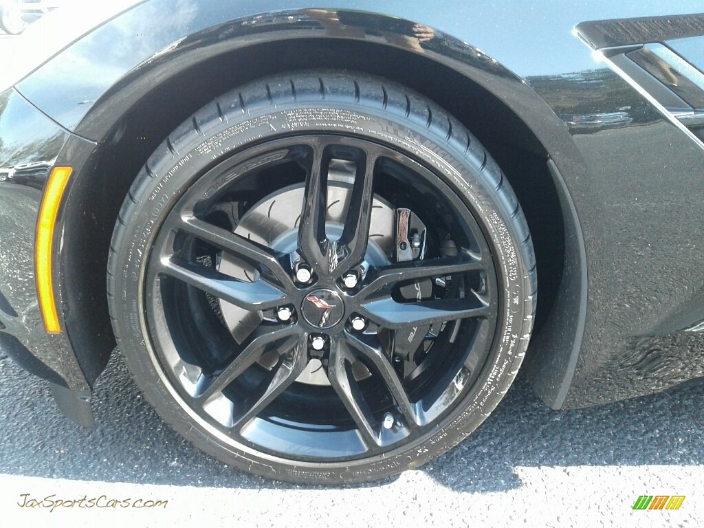 2019 Corvette Stingray Coupe - Black / Black photo #20