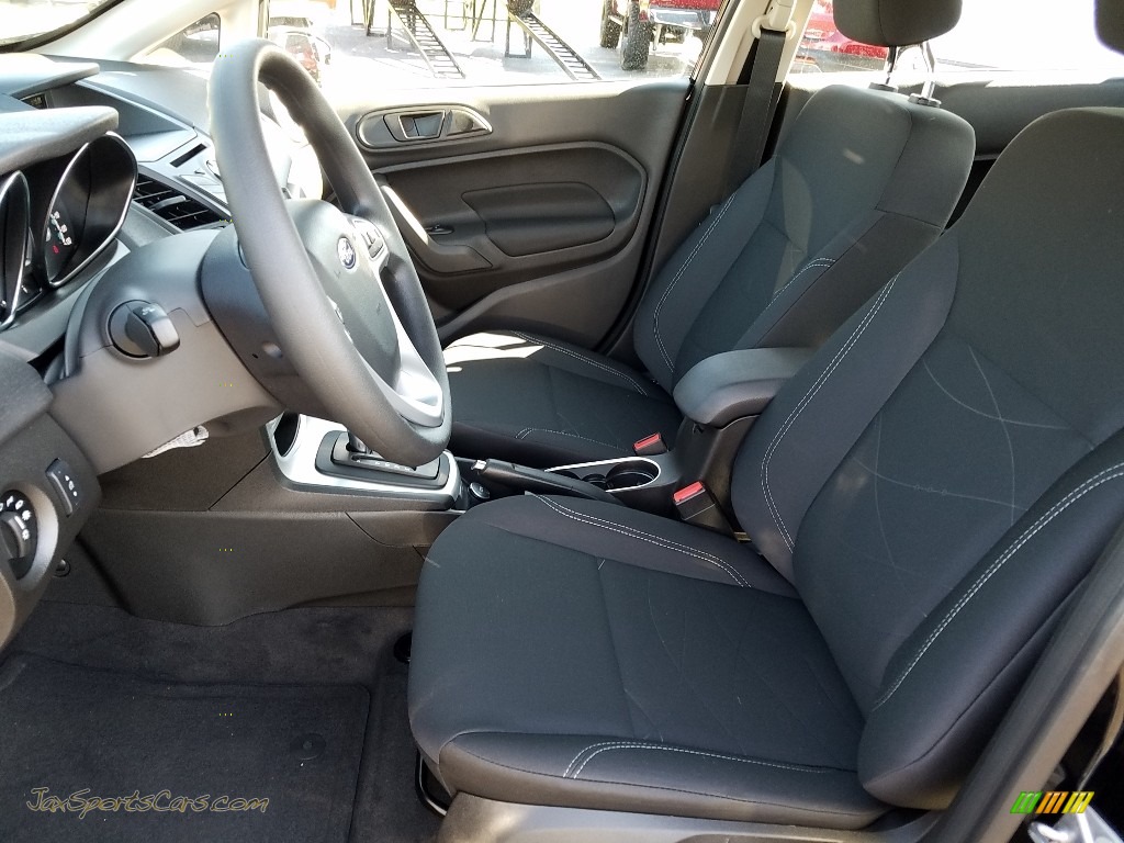 2019 Fiesta SE Sedan - Shadow Black / Charcoal Black photo #9