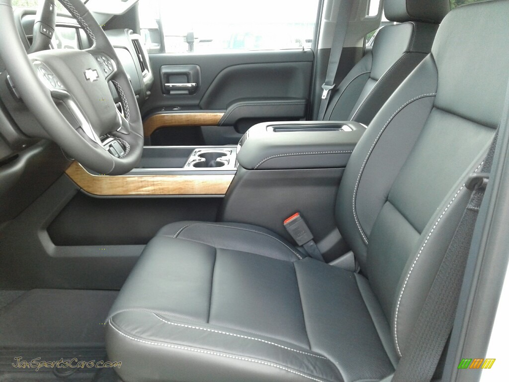 2019 Silverado 3500HD LTZ Crew Cab 4x4 Dual Rear Wheel - Iridescent Pearl Tricoat / Jet Black photo #9
