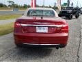 Chrysler 200 Touring Convertible Deep Cherry Red Crystal Pearl Coat photo #4