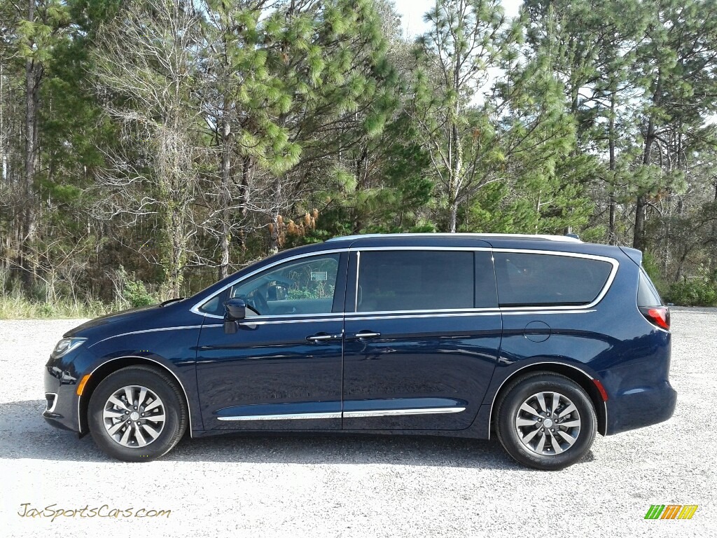 2019 Pacifica Touring L Plus - Jazz Blue Pearl / Black/Alloy photo #2