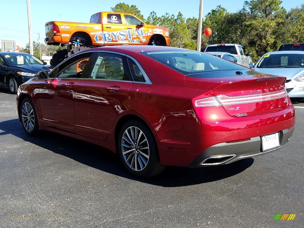 2019 MKZ Reserve I - Ruby Red / Cappuccino photo #3