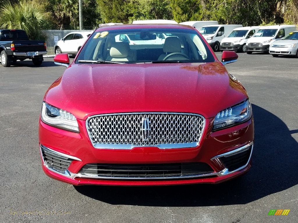 2019 MKZ Reserve I - Ruby Red / Cappuccino photo #8