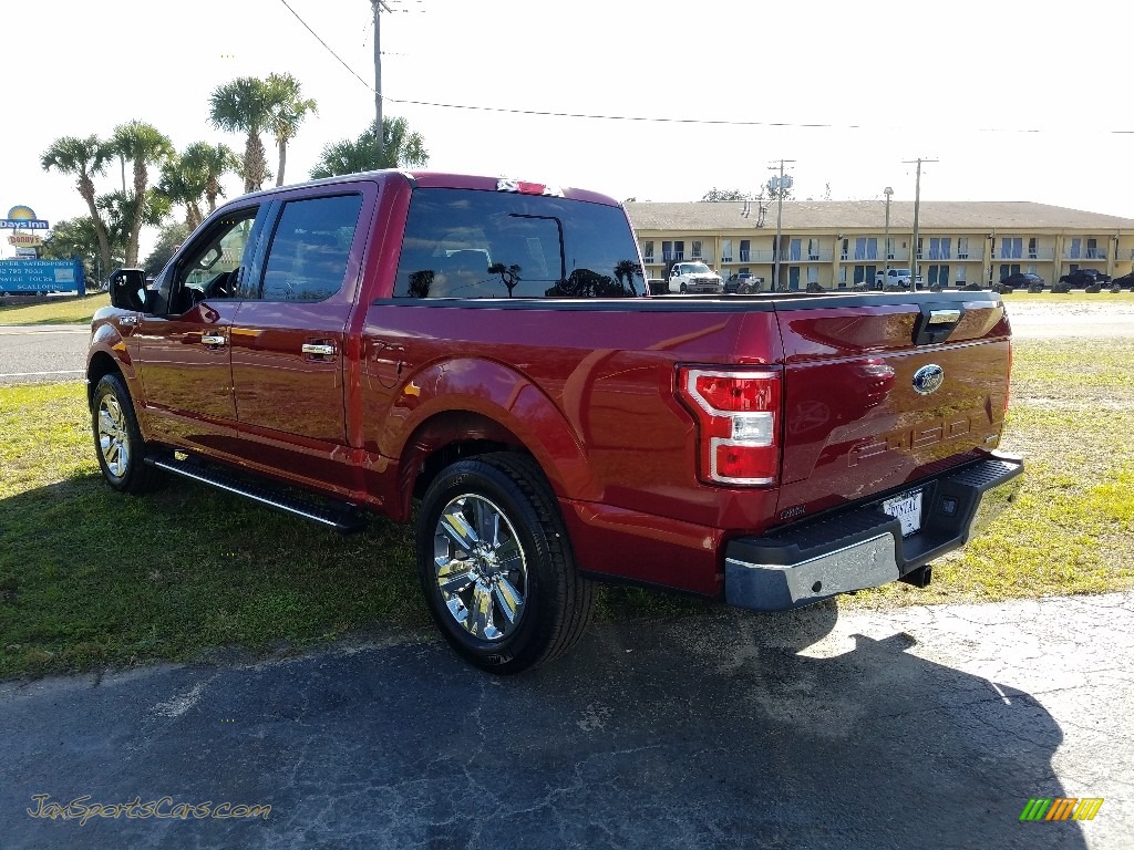 2019 F150 XLT SuperCrew - Ruby Red / Earth Gray photo #3