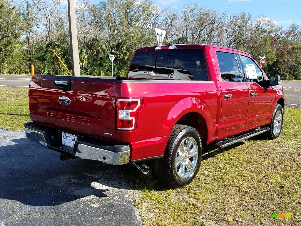 2019 F150 XLT SuperCrew - Ruby Red / Earth Gray photo #5