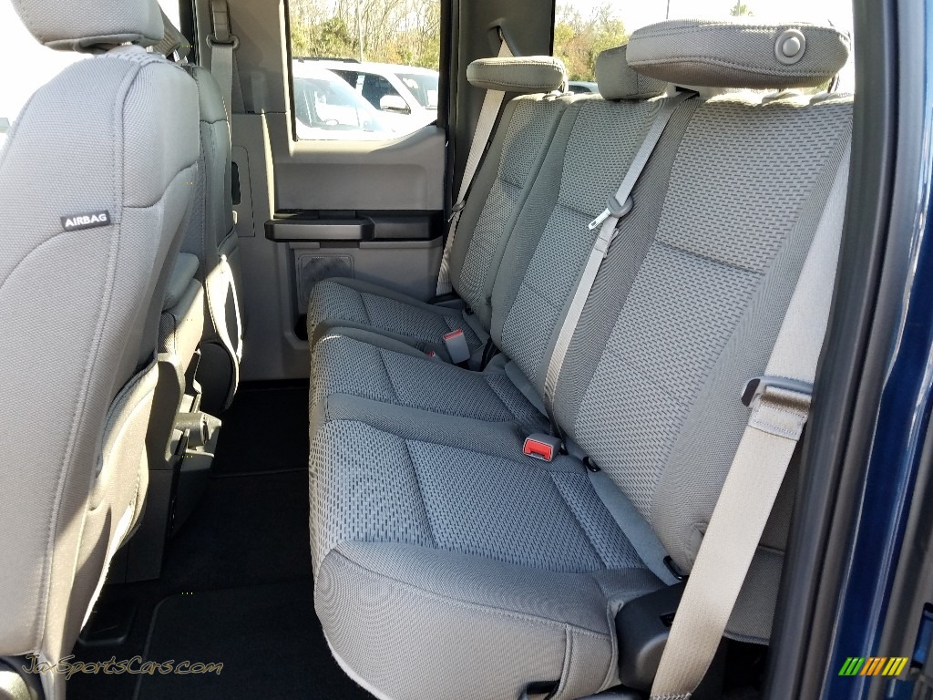 2019 F150 XLT SuperCab - Blue Jeans / Earth Gray photo #10