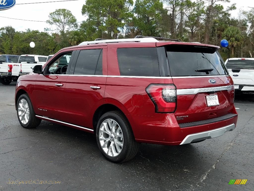 2019 Ford Expedition Platinum 4x4 in Ruby Red Metallic photo 3