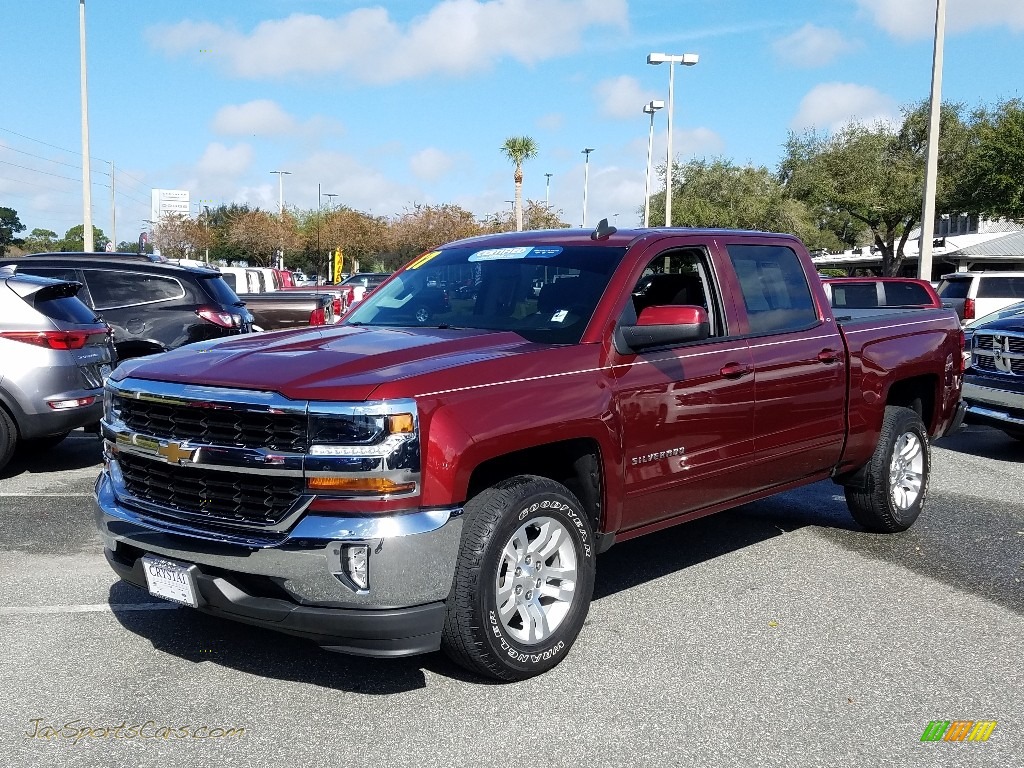 2017 Chevrolet Silverado 1500 Lt Crew Cab In Siren Red Tintcoat Photo 