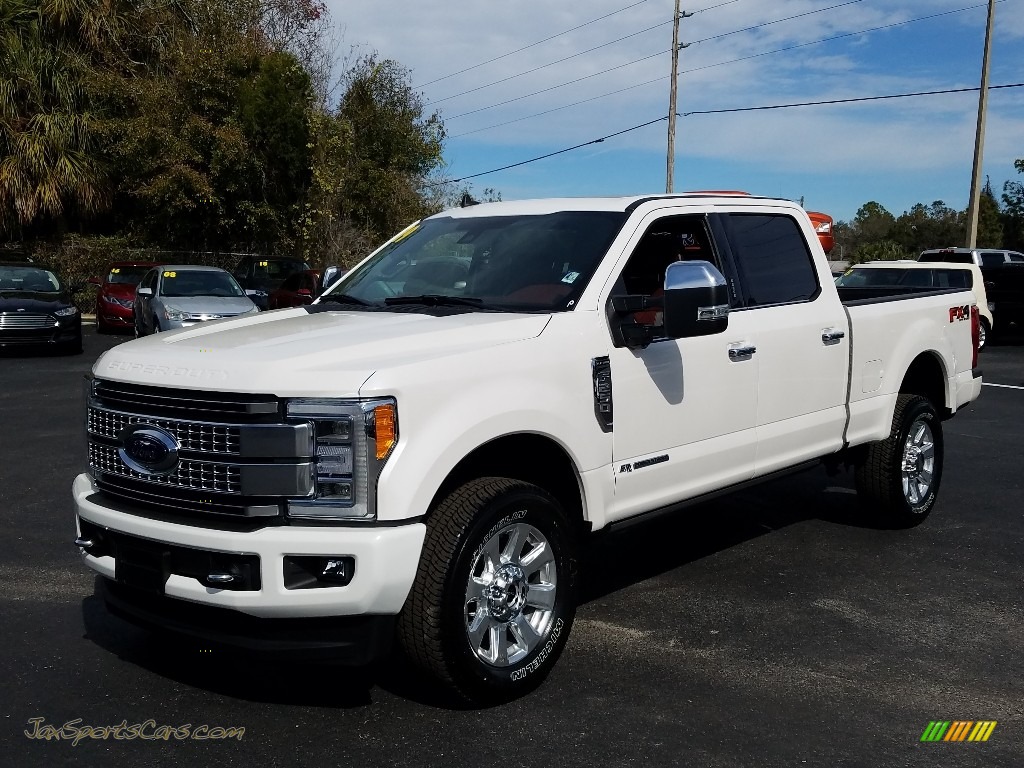 White Platinum / King Ranch Java Ford F250 Super Duty King Ranch Crew Cab 4x4