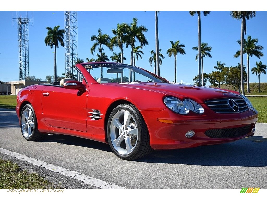 Mars Red / Stone Mercedes-Benz SL 500 Roadster