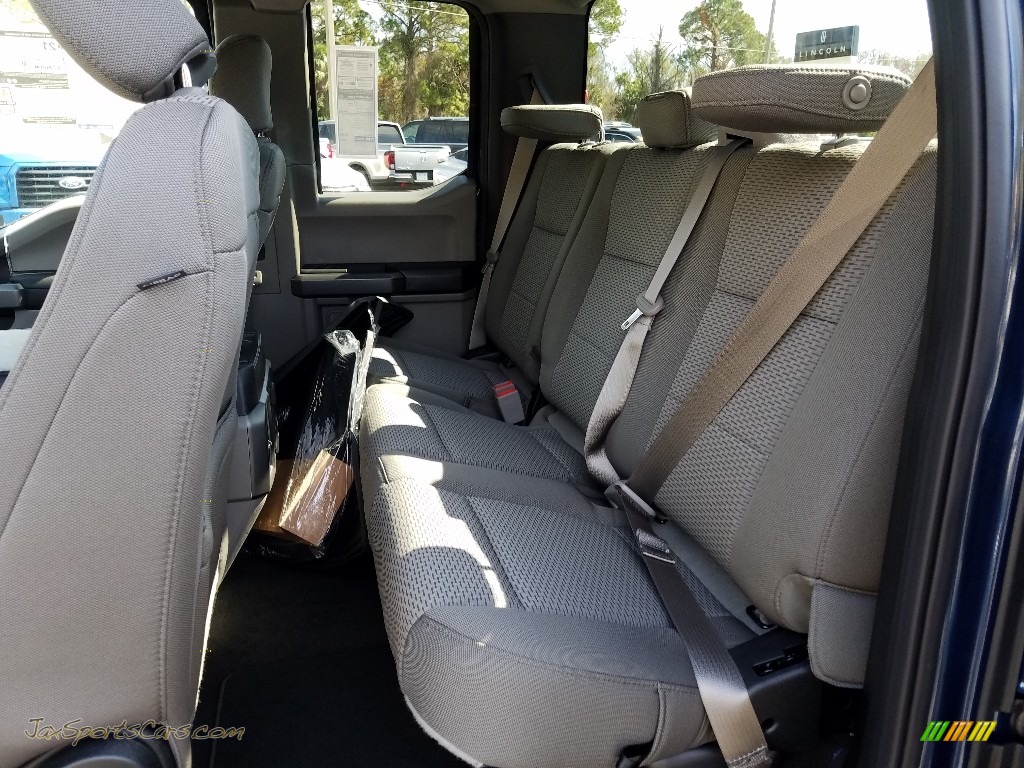 2019 F150 XLT SuperCab - Blue Jeans / Earth Gray photo #9