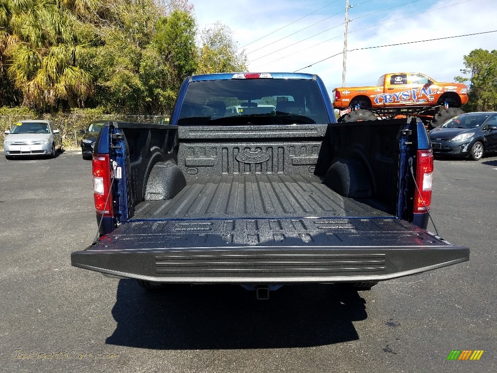 2019 F150 XLT SuperCab - Blue Jeans / Earth Gray photo #18