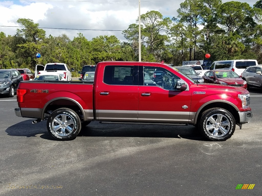 2019 Ford F150 King Ranch SuperCrew 4x4 in Ruby Red photo 6 A54103