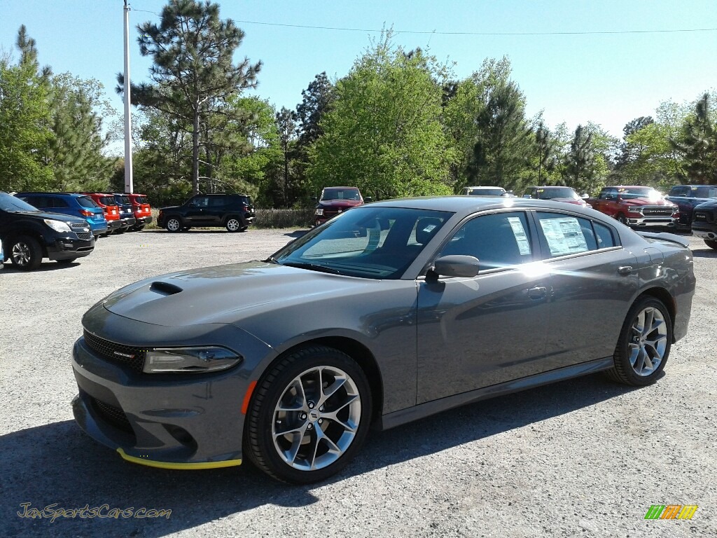 2019 Charger GT - Destroyer Gray / Black photo #1