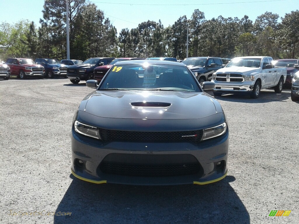 2019 Charger GT - Destroyer Gray / Black photo #8