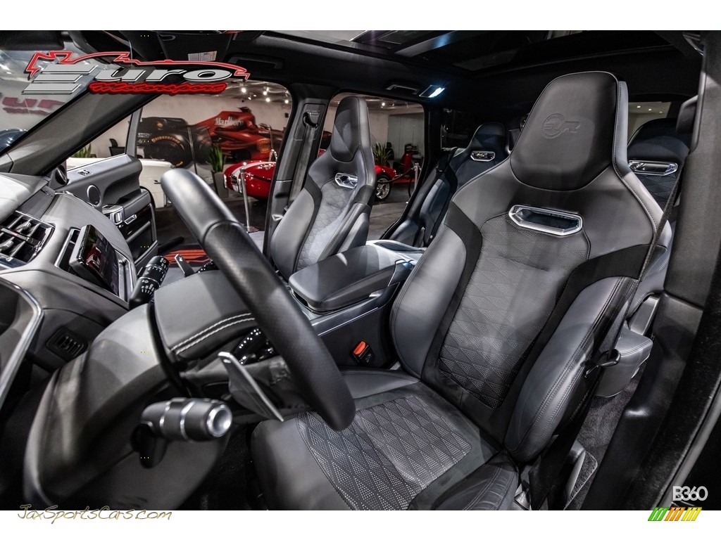 2018 Range Rover Sport SVR - Santorini Black Metallic / Ebony photo #5