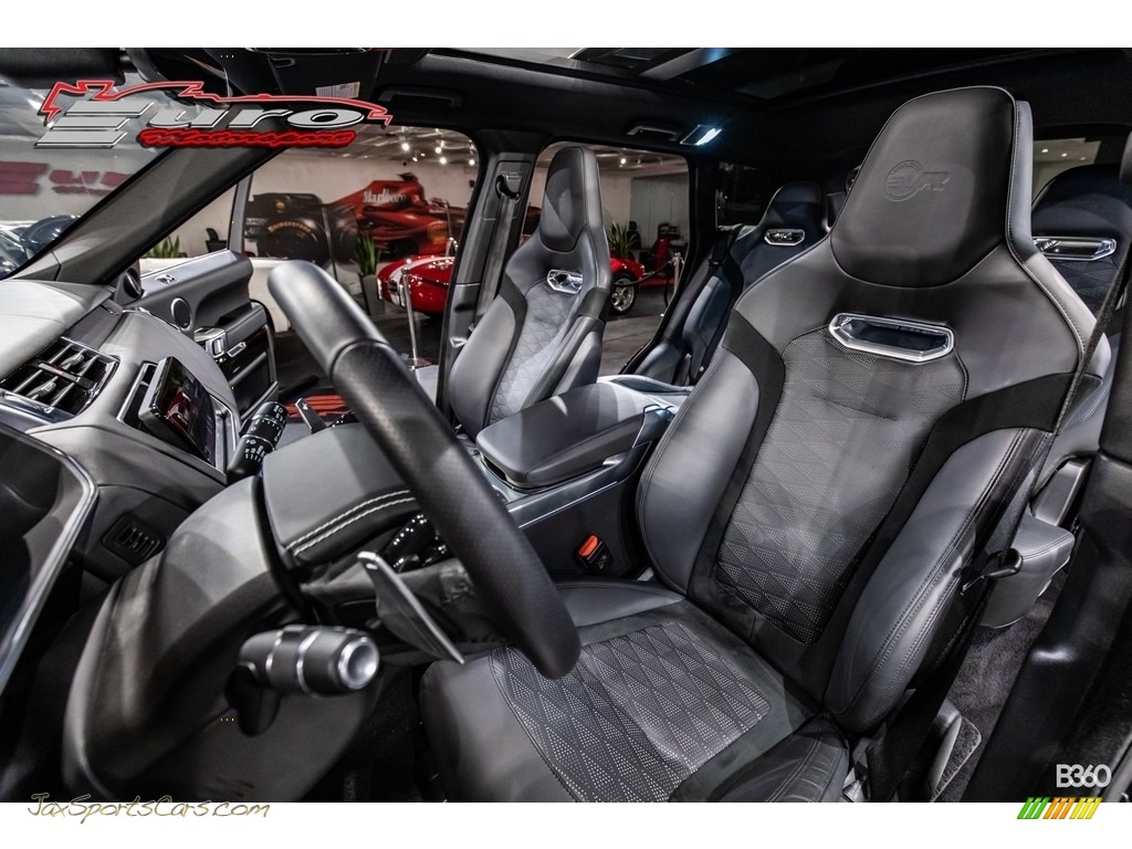2018 Range Rover Sport SVR - Santorini Black Metallic / Ebony photo #48