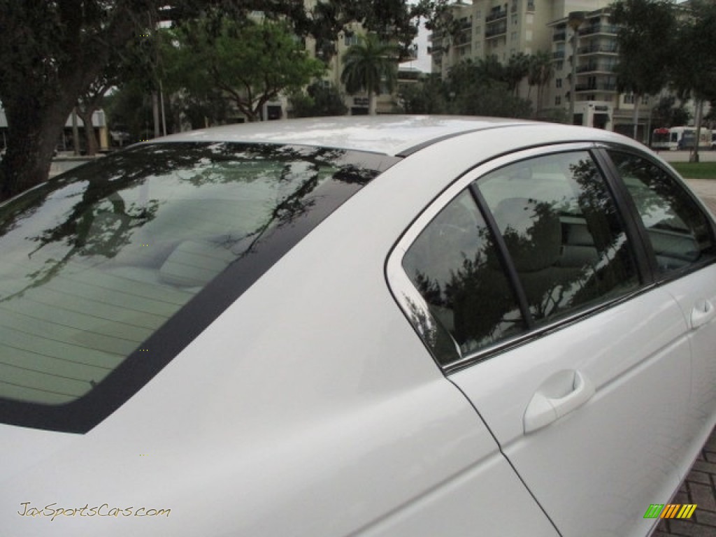 2008 Accord EX Sedan - Taffeta White / Ivory photo #23