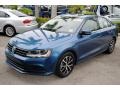 Volkswagen Jetta SE Silk Blue Metallic photo #4