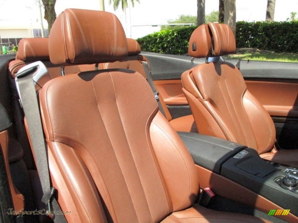 2012 6 Series 650i Convertible - Jet Black / Cinnamon Brown Nappa Leather photo #16