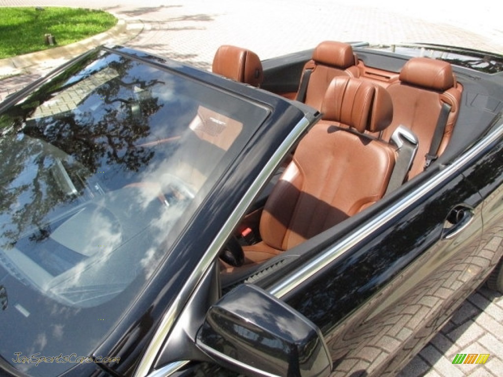 2012 6 Series 650i Convertible - Jet Black / Cinnamon Brown Nappa Leather photo #26