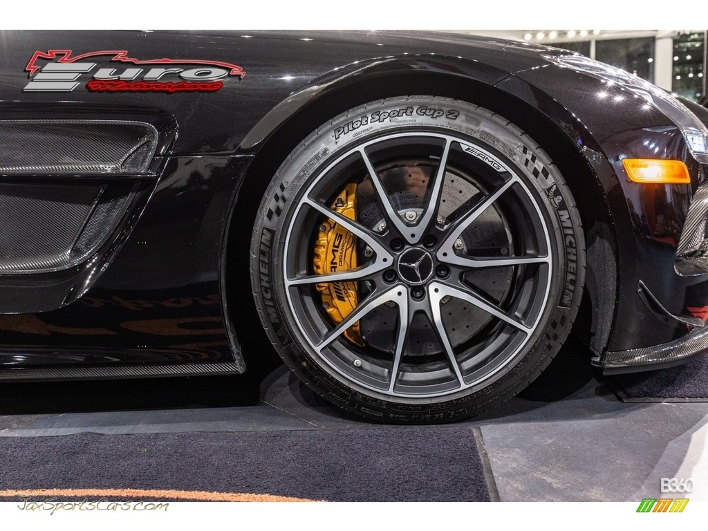 2014 SLS AMG GT Coupe Black Series - Obsidian Black Metallic / designo Black w/Alcantara photo #26