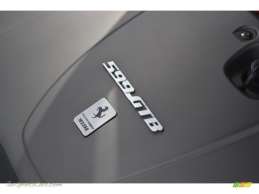 2008 599 GTB Fiorano F1 - Black / Black photo #54
