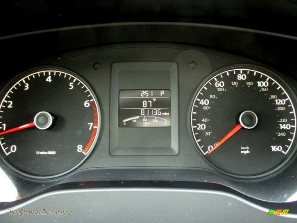 2011 Jetta S Sedan - Platinum Gray Metallic / Titan Black photo #46