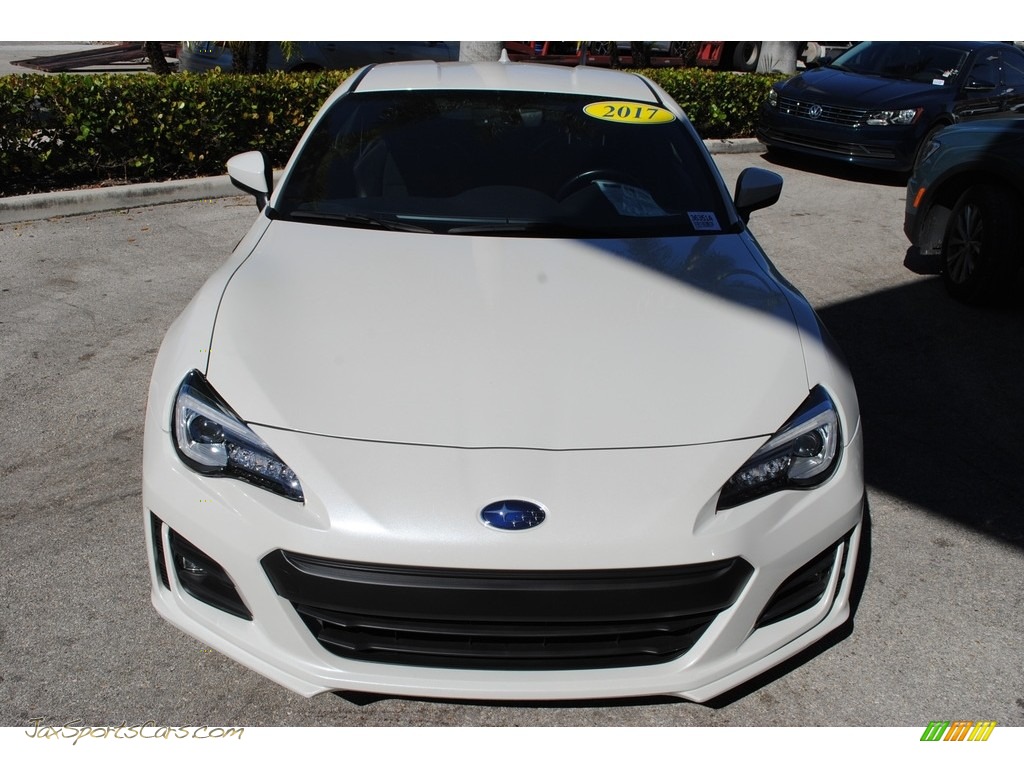 2017 BRZ Limited - Crystal White Pearl / Black photo #3