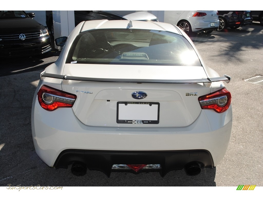 2017 BRZ Limited - Crystal White Pearl / Black photo #8