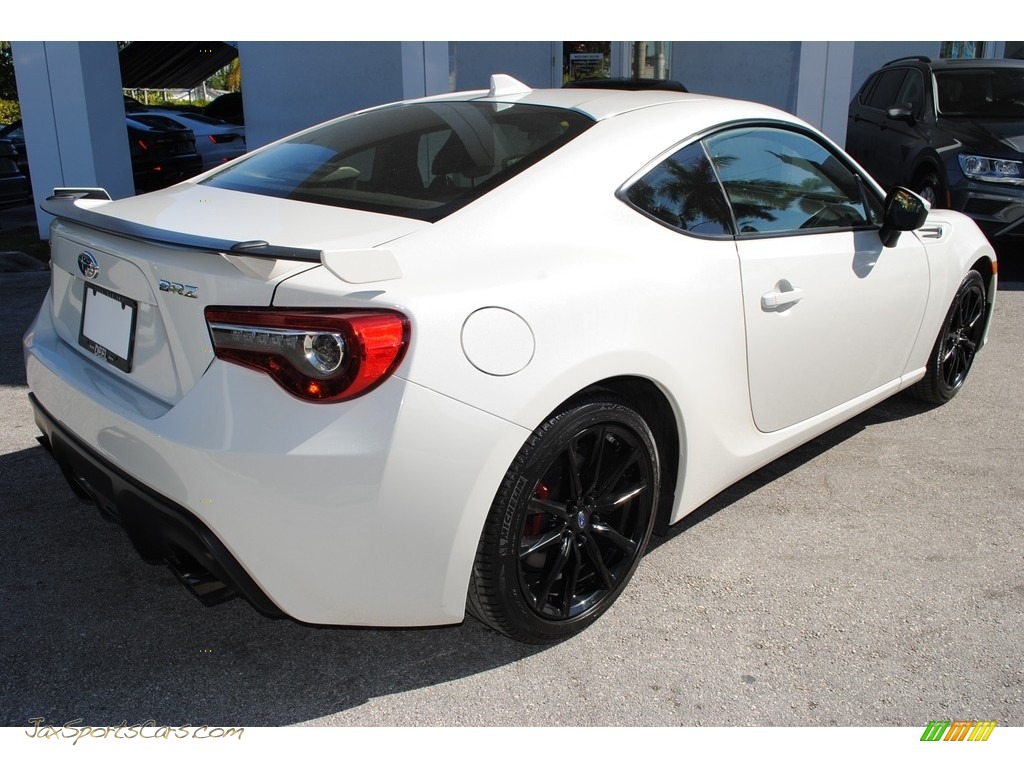 2017 BRZ Limited - Crystal White Pearl / Black photo #10