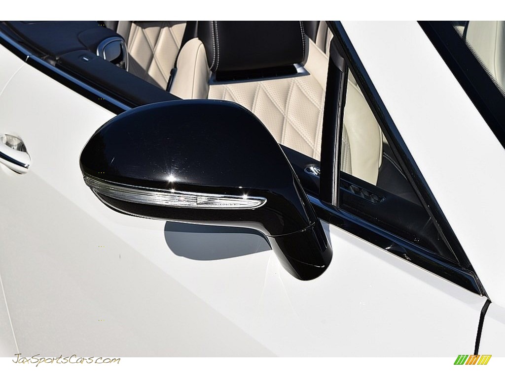 2015 Continental GT V8 S Convertible - Arctica / White/Black photo #28