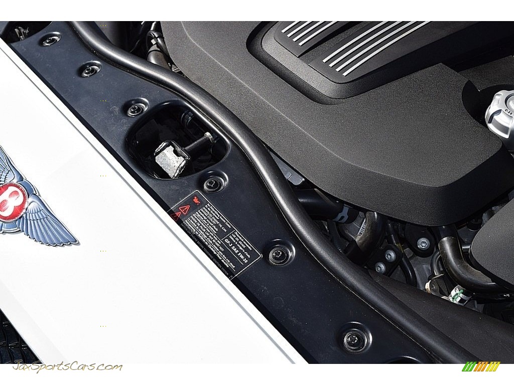 2015 Continental GT V8 S Convertible - Arctica / White/Black photo #61