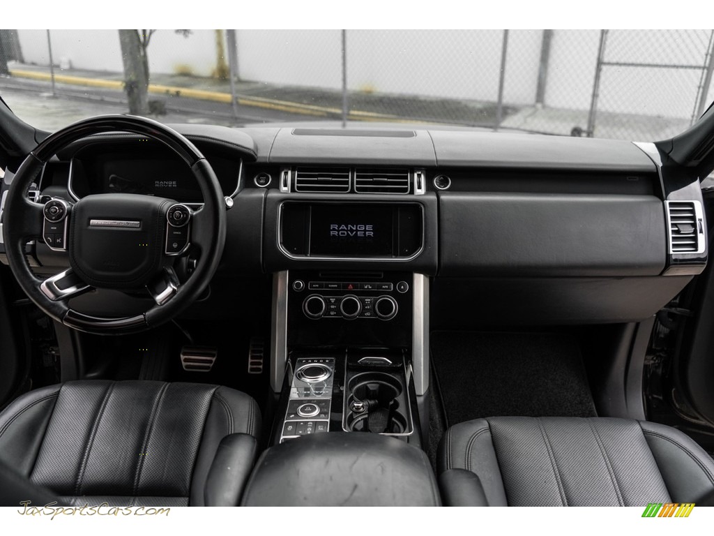 2013 Range Rover Supercharged LR V8 - Barolo Black Metallic / Ebony photo #13