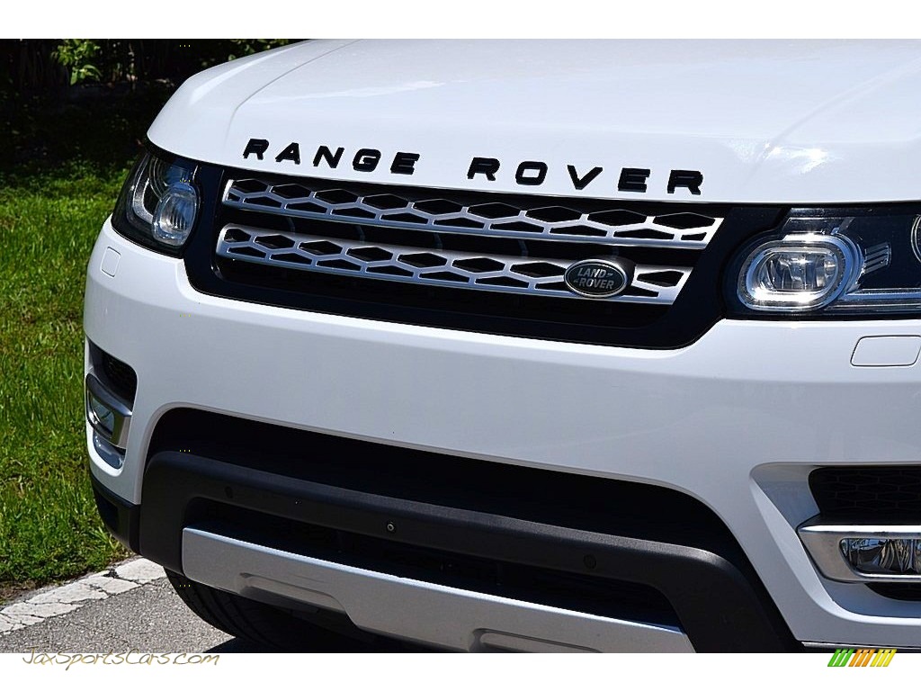 2016 Range Rover Sport HSE - Fuji White / Espresso/Ivory photo #10