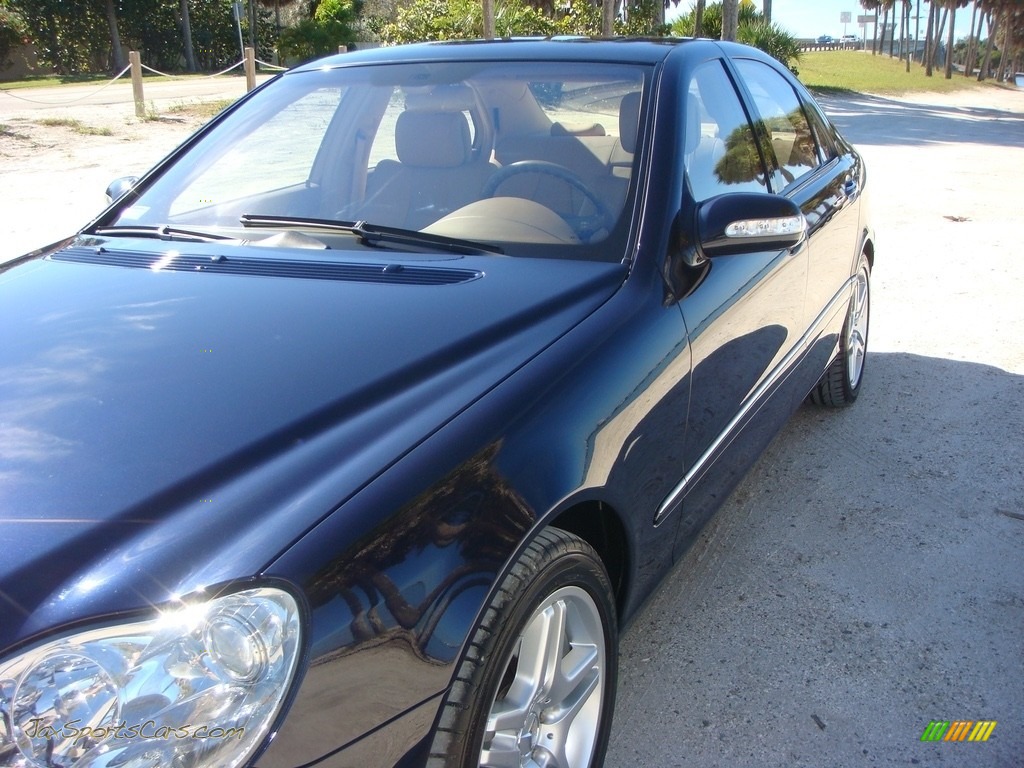2003 S 430 Sedan - Capri Blue Metallic / Java photo #10