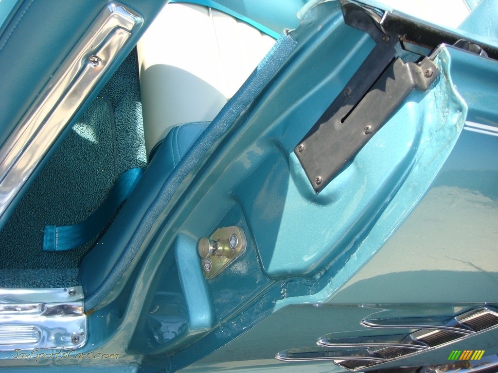 1966 Mustang Convertible - Tahoe Turquoise / Turquoise photo #15