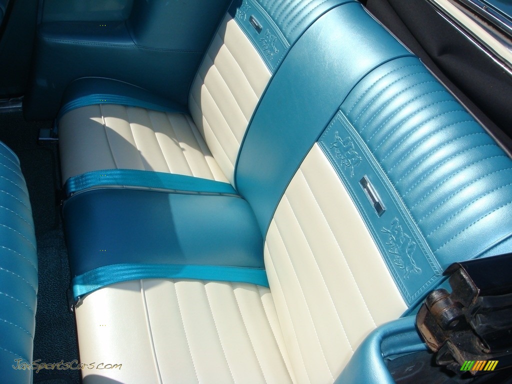 1966 Mustang Convertible - Tahoe Turquoise / Turquoise photo #16