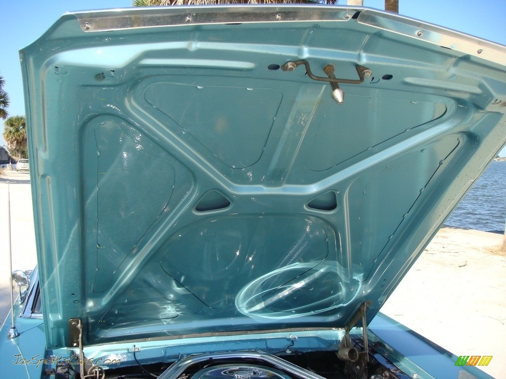 1966 Mustang Convertible - Tahoe Turquoise / Turquoise photo #24