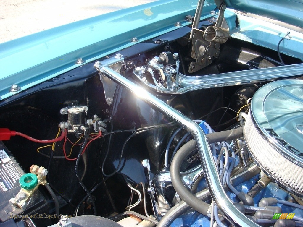 1966 Mustang Convertible - Tahoe Turquoise / Turquoise photo #27