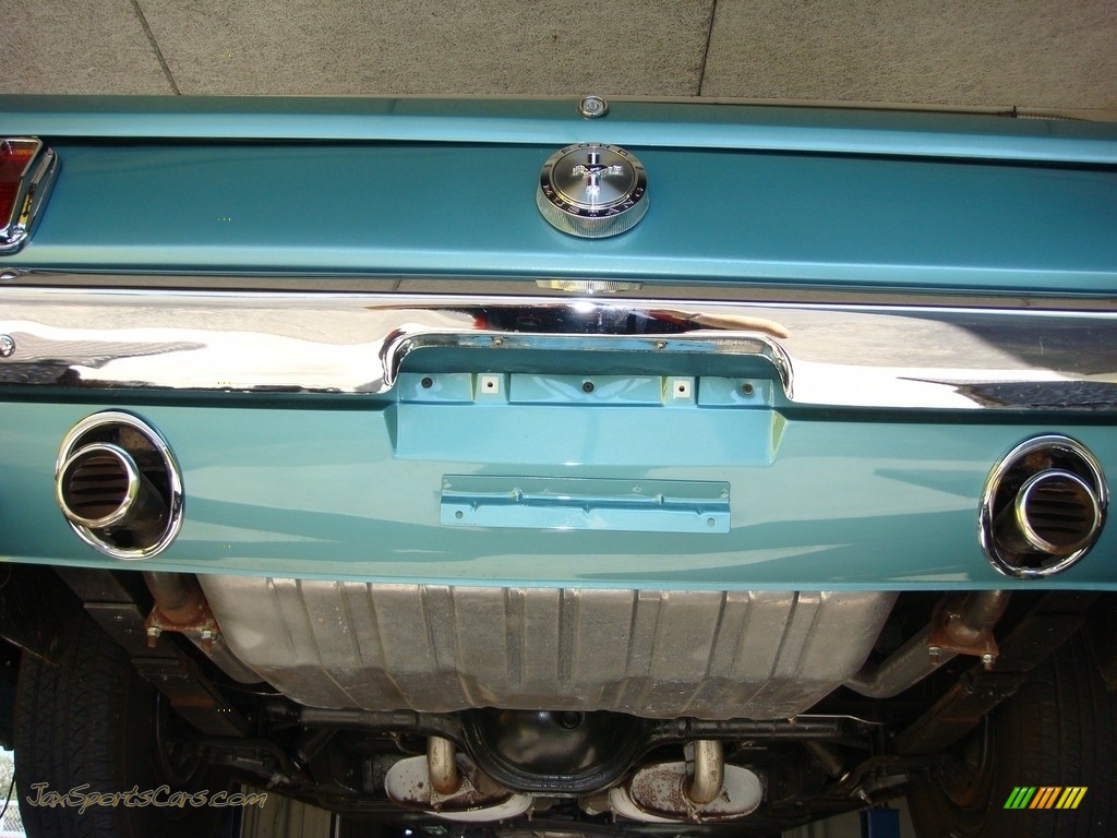 1966 Mustang Convertible - Tahoe Turquoise / Turquoise photo #36